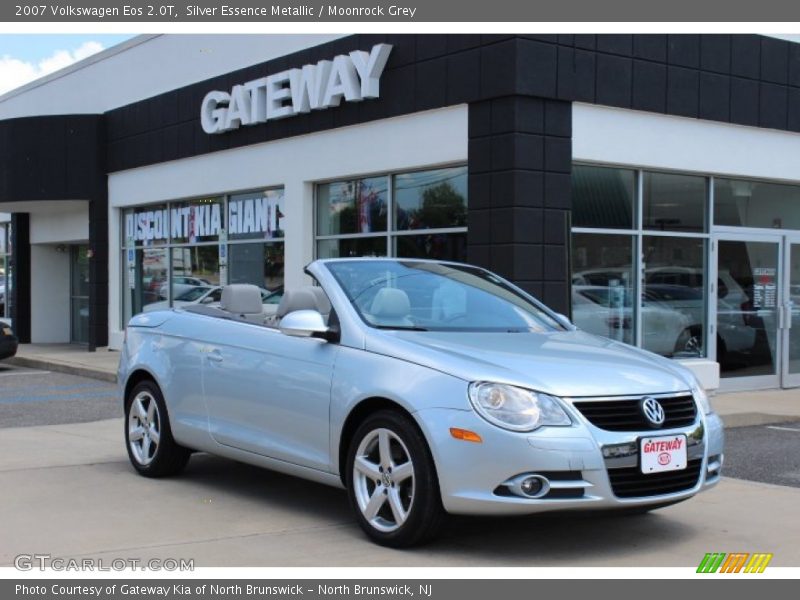 Silver Essence Metallic / Moonrock Grey 2007 Volkswagen Eos 2.0T