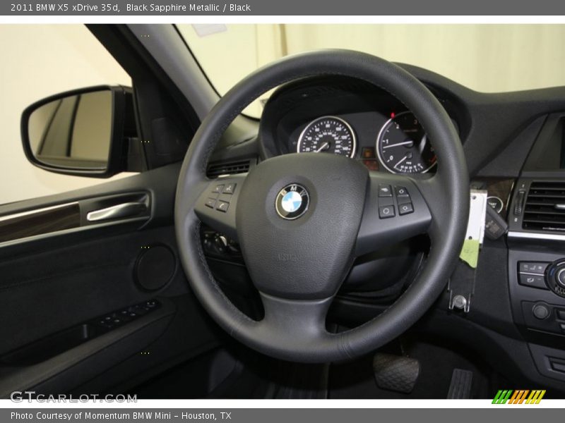 Black Sapphire Metallic / Black 2011 BMW X5 xDrive 35d