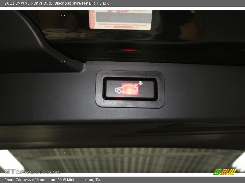 Black Sapphire Metallic / Black 2011 BMW X5 xDrive 35d