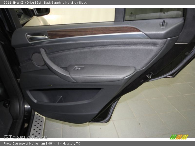 Black Sapphire Metallic / Black 2011 BMW X5 xDrive 35d