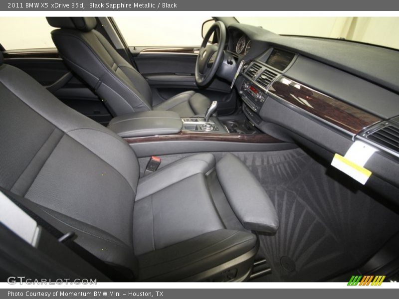Black Sapphire Metallic / Black 2011 BMW X5 xDrive 35d