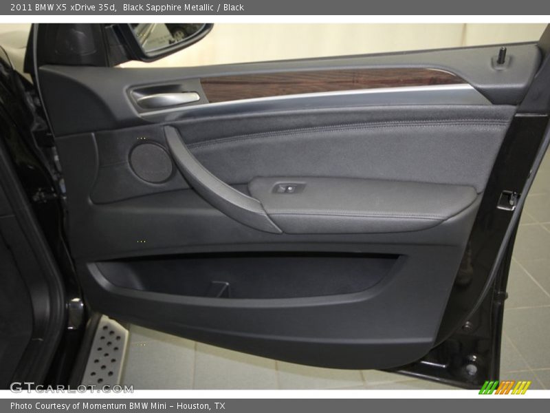 Black Sapphire Metallic / Black 2011 BMW X5 xDrive 35d