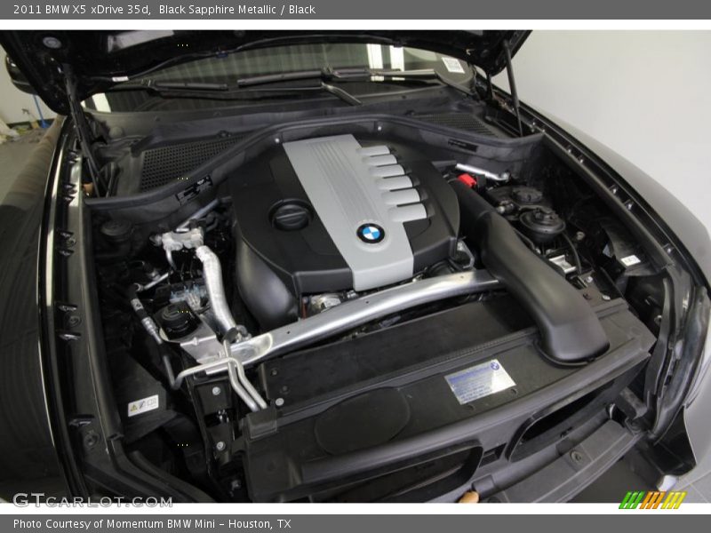 Black Sapphire Metallic / Black 2011 BMW X5 xDrive 35d