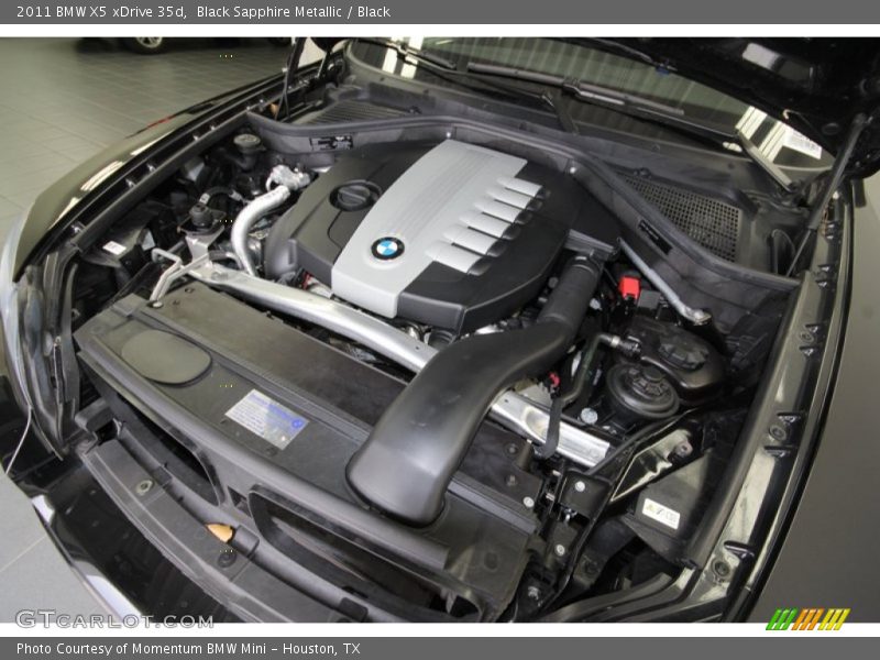 Black Sapphire Metallic / Black 2011 BMW X5 xDrive 35d