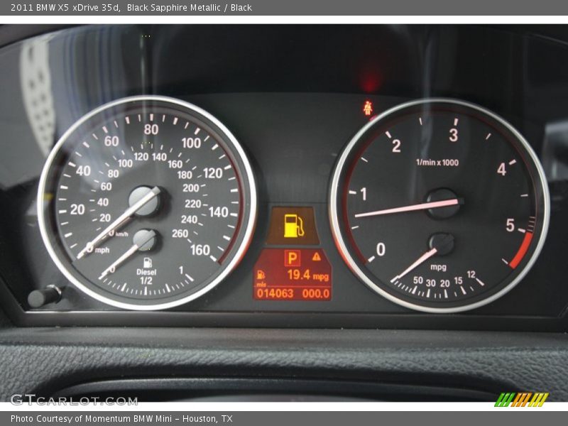 Black Sapphire Metallic / Black 2011 BMW X5 xDrive 35d