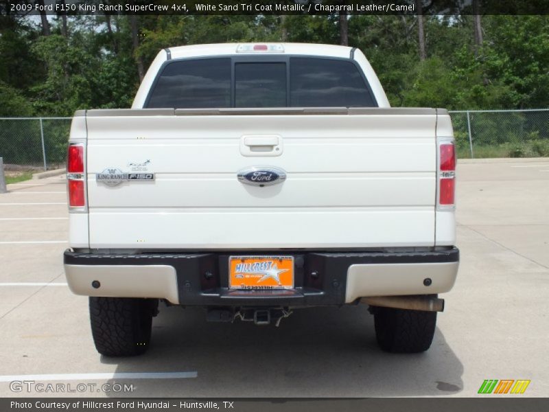 White Sand Tri Coat Metallic / Chaparral Leather/Camel 2009 Ford F150 King Ranch SuperCrew 4x4