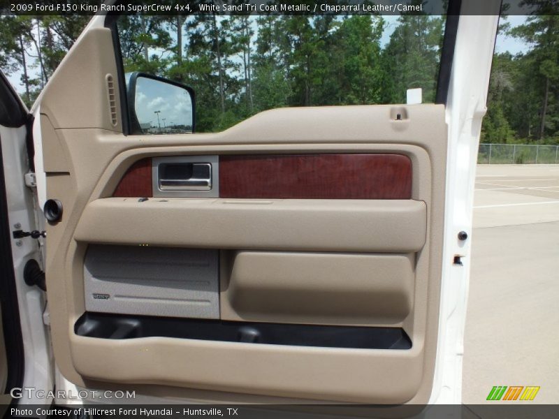 White Sand Tri Coat Metallic / Chaparral Leather/Camel 2009 Ford F150 King Ranch SuperCrew 4x4