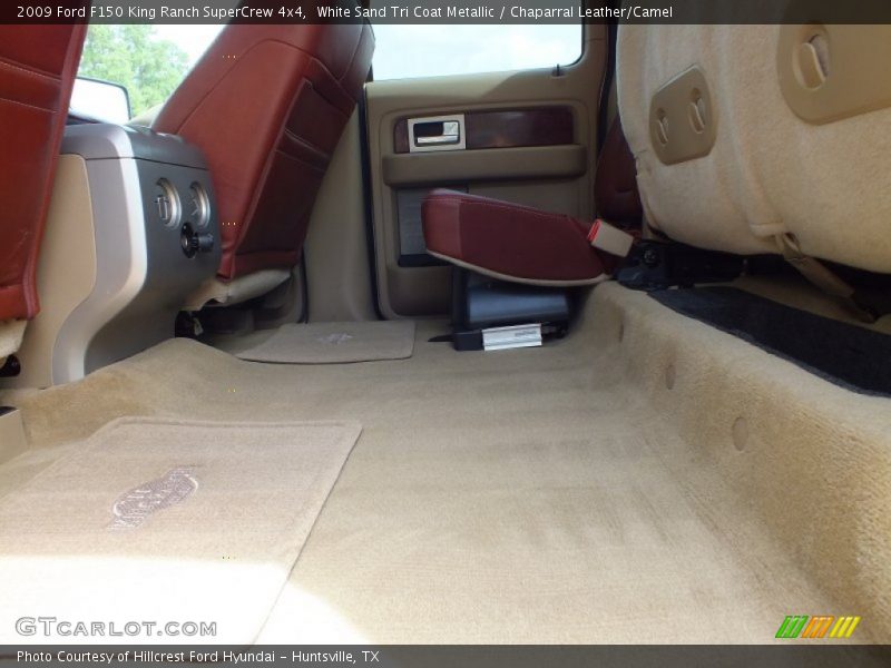 White Sand Tri Coat Metallic / Chaparral Leather/Camel 2009 Ford F150 King Ranch SuperCrew 4x4