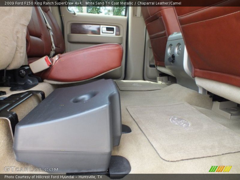 White Sand Tri Coat Metallic / Chaparral Leather/Camel 2009 Ford F150 King Ranch SuperCrew 4x4