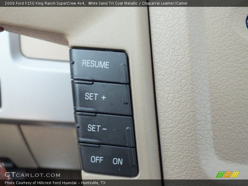 White Sand Tri Coat Metallic / Chaparral Leather/Camel 2009 Ford F150 King Ranch SuperCrew 4x4