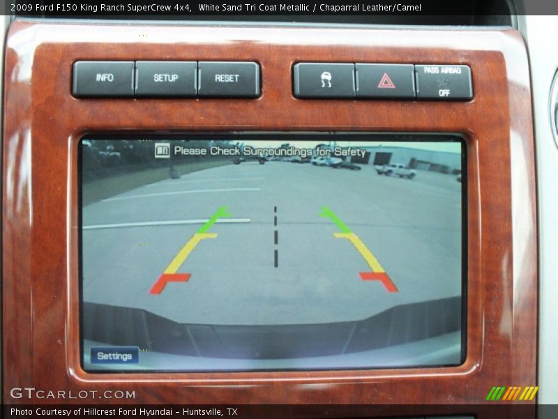 White Sand Tri Coat Metallic / Chaparral Leather/Camel 2009 Ford F150 King Ranch SuperCrew 4x4