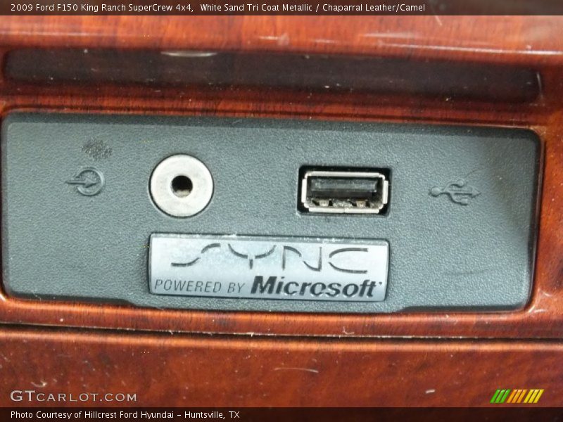 White Sand Tri Coat Metallic / Chaparral Leather/Camel 2009 Ford F150 King Ranch SuperCrew 4x4