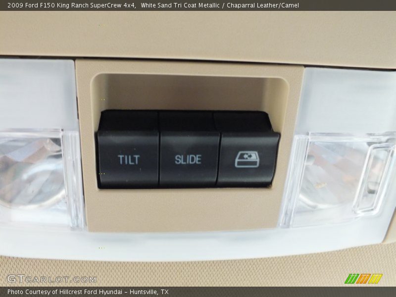 White Sand Tri Coat Metallic / Chaparral Leather/Camel 2009 Ford F150 King Ranch SuperCrew 4x4