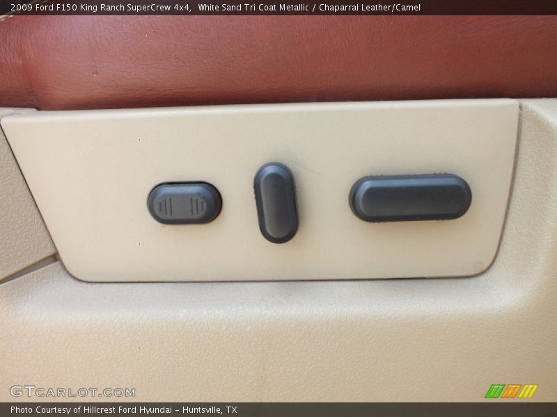 White Sand Tri Coat Metallic / Chaparral Leather/Camel 2009 Ford F150 King Ranch SuperCrew 4x4