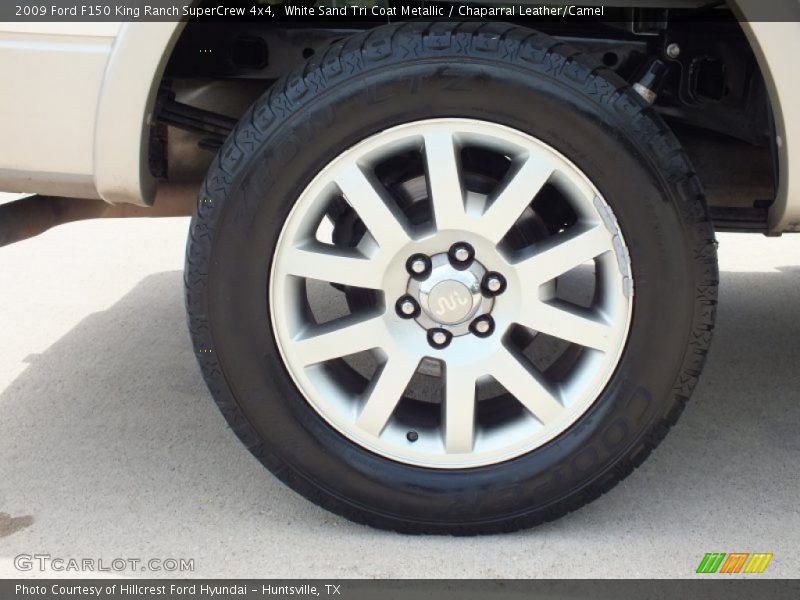 White Sand Tri Coat Metallic / Chaparral Leather/Camel 2009 Ford F150 King Ranch SuperCrew 4x4