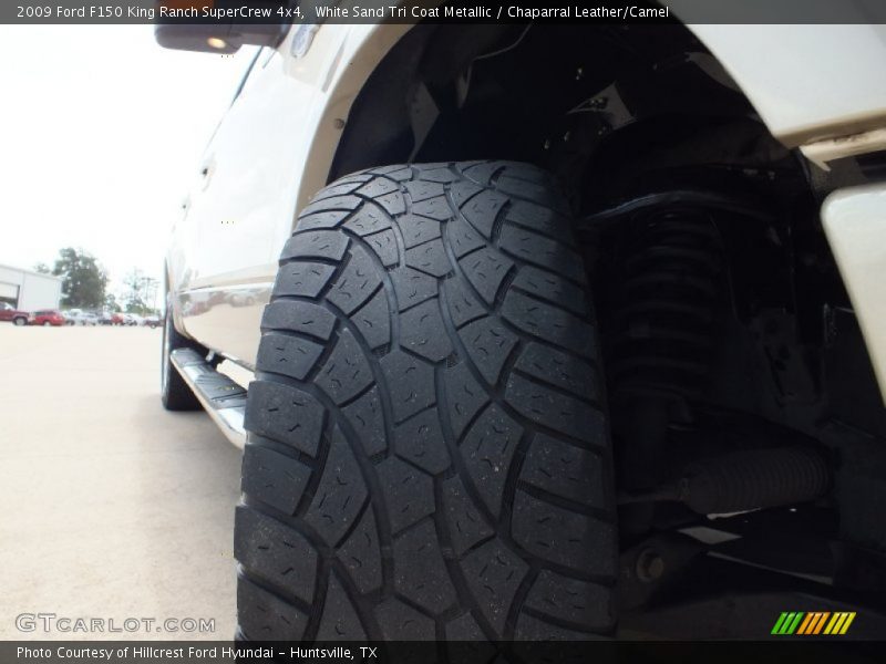White Sand Tri Coat Metallic / Chaparral Leather/Camel 2009 Ford F150 King Ranch SuperCrew 4x4