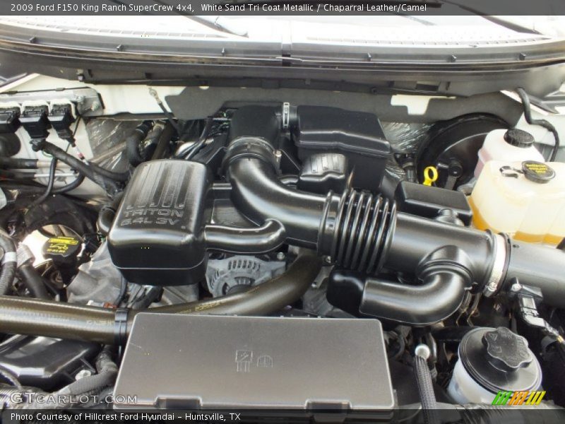 White Sand Tri Coat Metallic / Chaparral Leather/Camel 2009 Ford F150 King Ranch SuperCrew 4x4