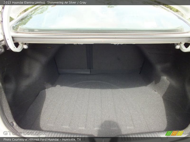 Shimmering Air Silver / Gray 2013 Hyundai Elantra Limited