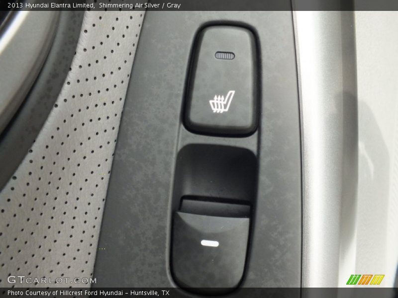 Shimmering Air Silver / Gray 2013 Hyundai Elantra Limited
