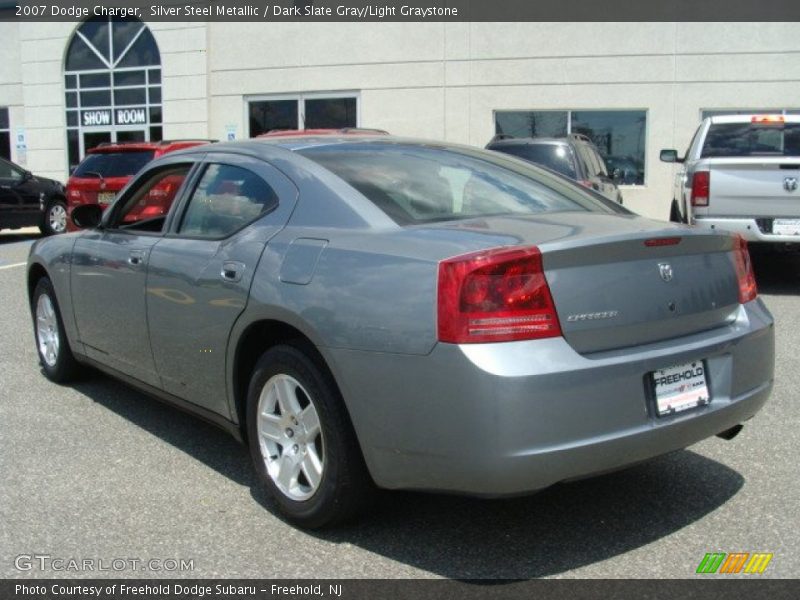 Silver Steel Metallic / Dark Slate Gray/Light Graystone 2007 Dodge Charger