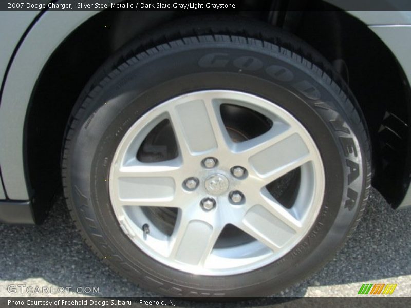 Silver Steel Metallic / Dark Slate Gray/Light Graystone 2007 Dodge Charger