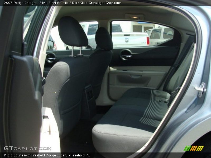 Silver Steel Metallic / Dark Slate Gray/Light Graystone 2007 Dodge Charger