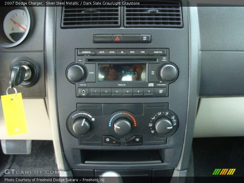 Silver Steel Metallic / Dark Slate Gray/Light Graystone 2007 Dodge Charger