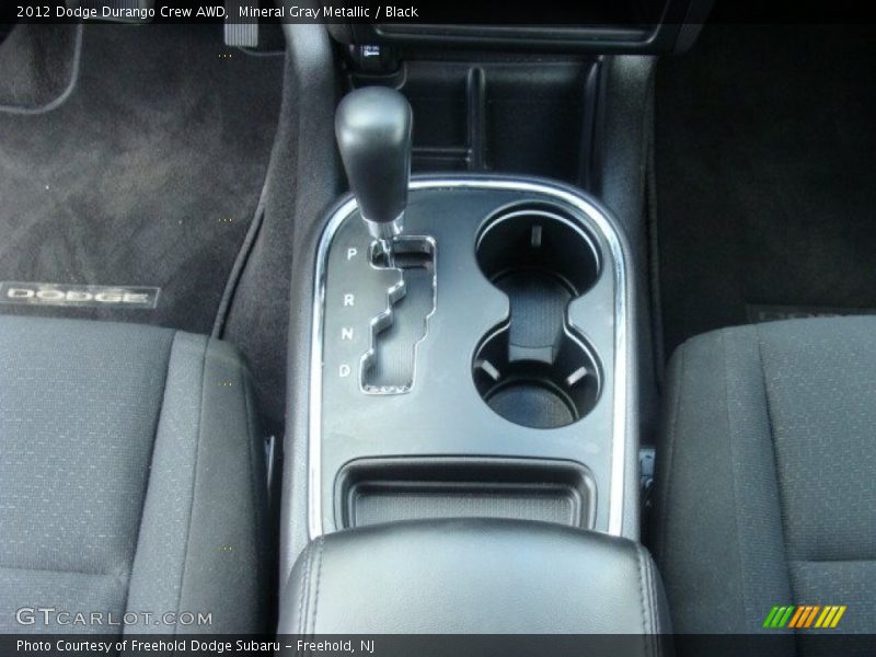 Mineral Gray Metallic / Black 2012 Dodge Durango Crew AWD