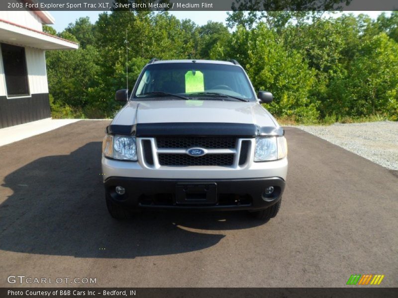 Silver Birch Metallic / Medium Flint 2003 Ford Explorer Sport Trac XLT