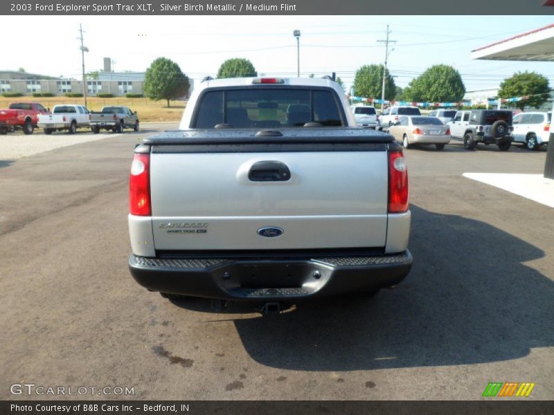 Silver Birch Metallic / Medium Flint 2003 Ford Explorer Sport Trac XLT
