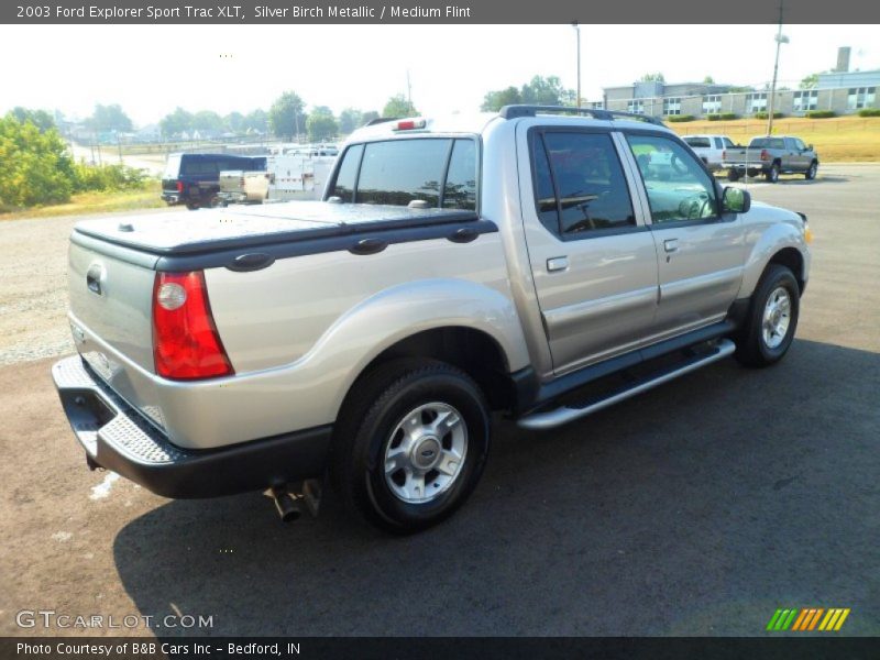 Silver Birch Metallic / Medium Flint 2003 Ford Explorer Sport Trac XLT