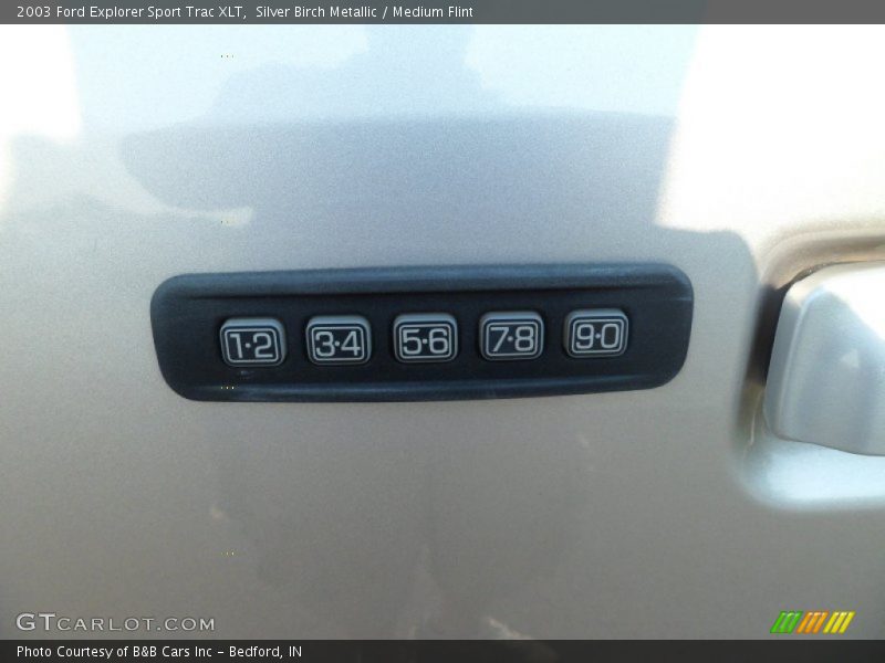 Silver Birch Metallic / Medium Flint 2003 Ford Explorer Sport Trac XLT