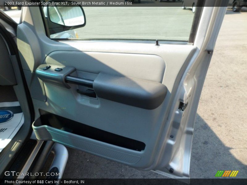 Silver Birch Metallic / Medium Flint 2003 Ford Explorer Sport Trac XLT
