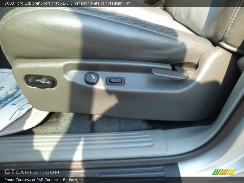 Silver Birch Metallic / Medium Flint 2003 Ford Explorer Sport Trac XLT
