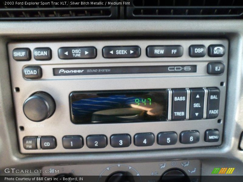 Silver Birch Metallic / Medium Flint 2003 Ford Explorer Sport Trac XLT