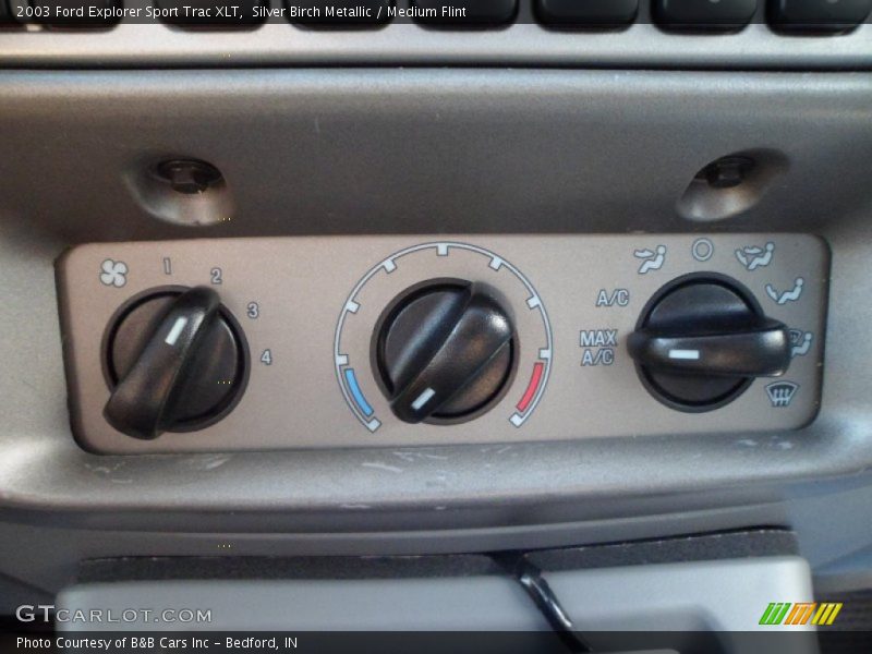 Silver Birch Metallic / Medium Flint 2003 Ford Explorer Sport Trac XLT