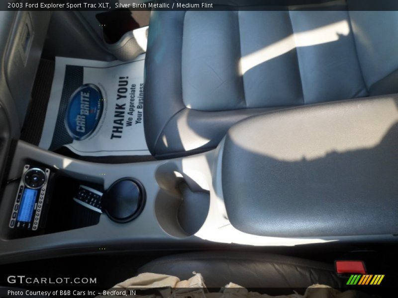 Silver Birch Metallic / Medium Flint 2003 Ford Explorer Sport Trac XLT