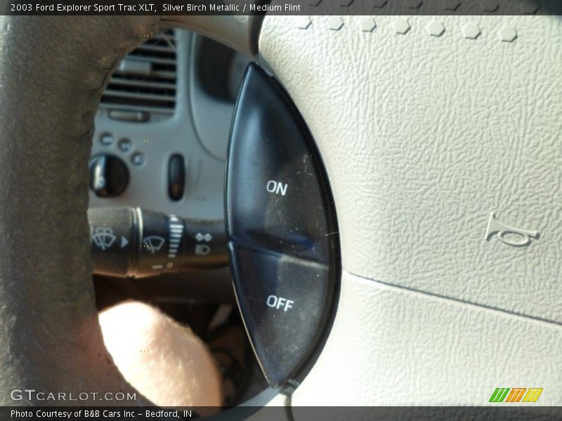 Silver Birch Metallic / Medium Flint 2003 Ford Explorer Sport Trac XLT