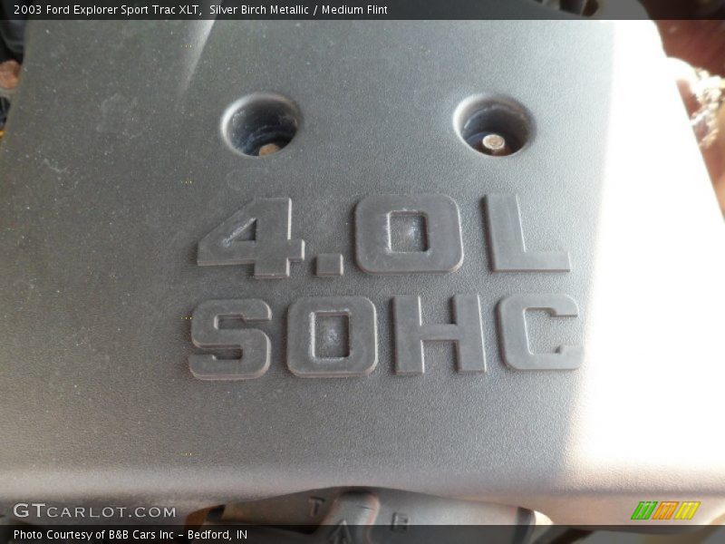 Silver Birch Metallic / Medium Flint 2003 Ford Explorer Sport Trac XLT