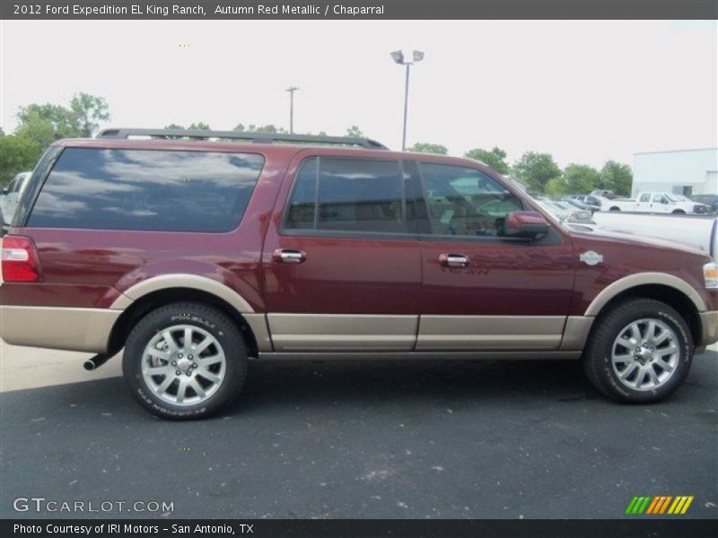 Autumn Red Metallic / Chaparral 2012 Ford Expedition EL King Ranch