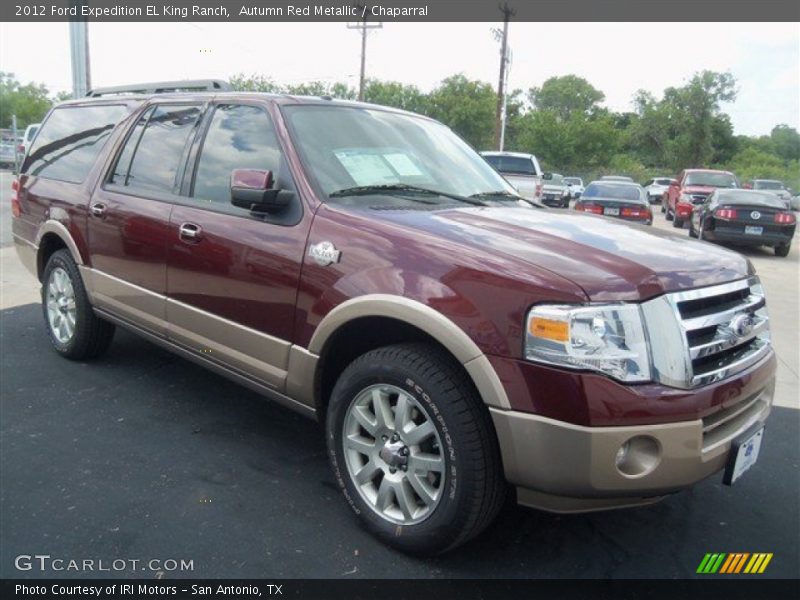 Front 3/4 View of 2012 Expedition EL King Ranch