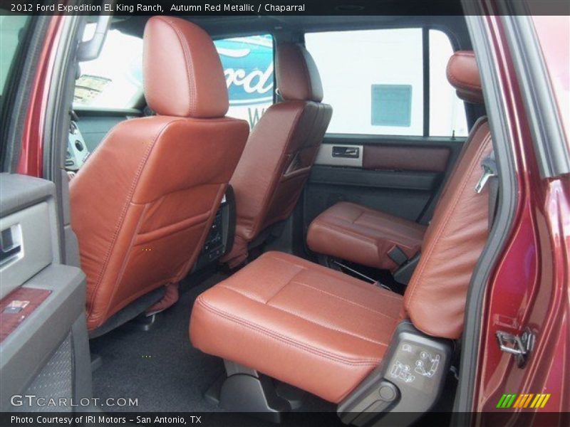 Rear Seat of 2012 Expedition EL King Ranch