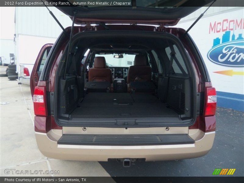 Autumn Red Metallic / Chaparral 2012 Ford Expedition EL King Ranch
