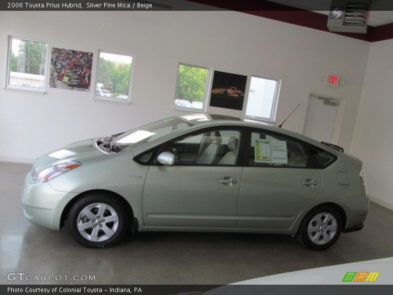 Silver Pine Mica / Beige 2006 Toyota Prius Hybrid