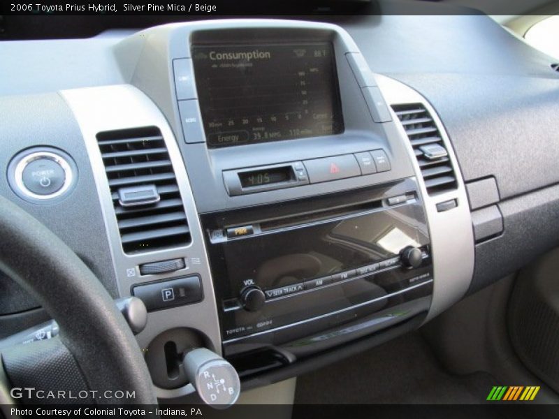 Silver Pine Mica / Beige 2006 Toyota Prius Hybrid
