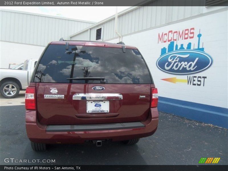 Autumn Red Metallic / Stone 2012 Ford Expedition Limited