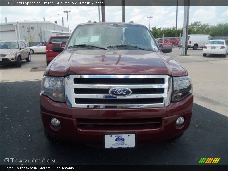 Autumn Red Metallic / Stone 2012 Ford Expedition Limited
