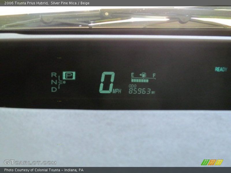 Silver Pine Mica / Beige 2006 Toyota Prius Hybrid