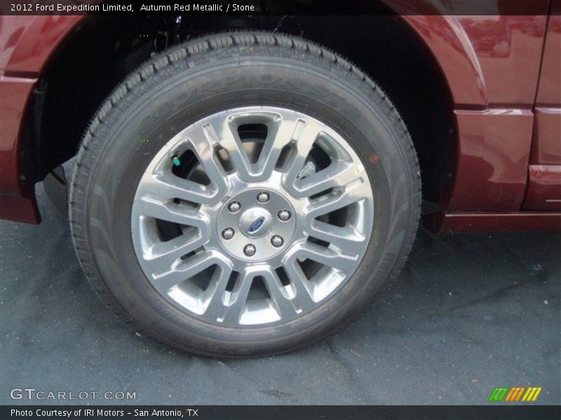 Autumn Red Metallic / Stone 2012 Ford Expedition Limited