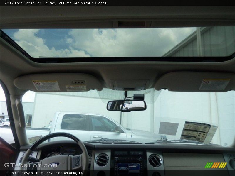 Autumn Red Metallic / Stone 2012 Ford Expedition Limited